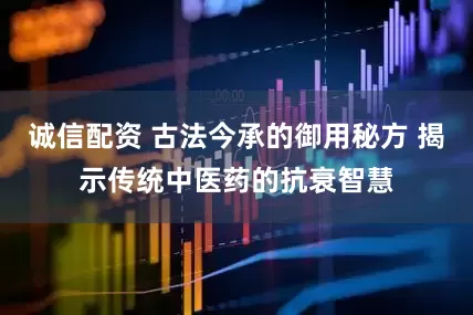 诚信配资 古法今承的御用秘方 揭示传统中医药的抗衰智慧
